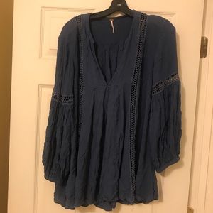 Free people blue tunic